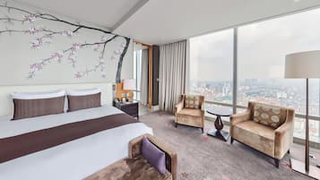 Suite Premier | 1 dormitorio, minibar, caja fuerte y escritorio