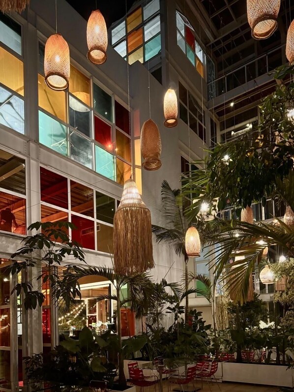 Façade de l’hébergement