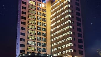 Front of property – evening/night