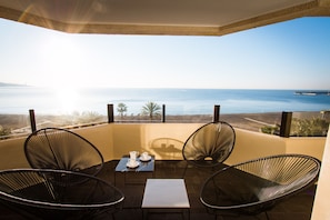 LĂ€genhet Superior - 2 sovrum - terrass - havsutsikt (Malagueta) | Terrass/Patio