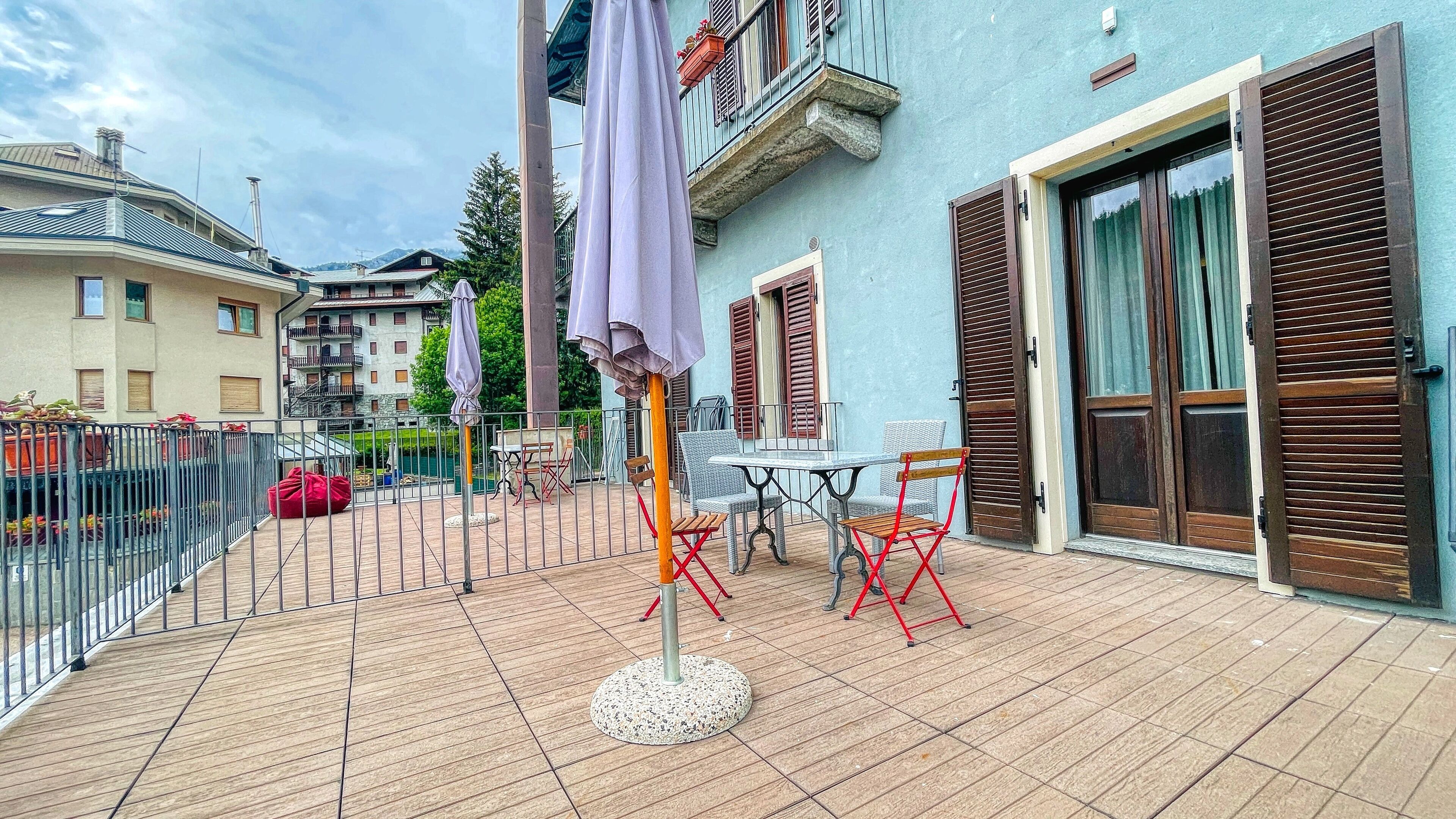 superior apartment, 1 bedroom, terrace (5 people) | terrace/patio