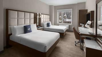 In-room safe, desk, blackout curtains, iron/ironing board