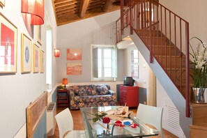 Appartement, 2 chambres (Giotto) | Coin séjour