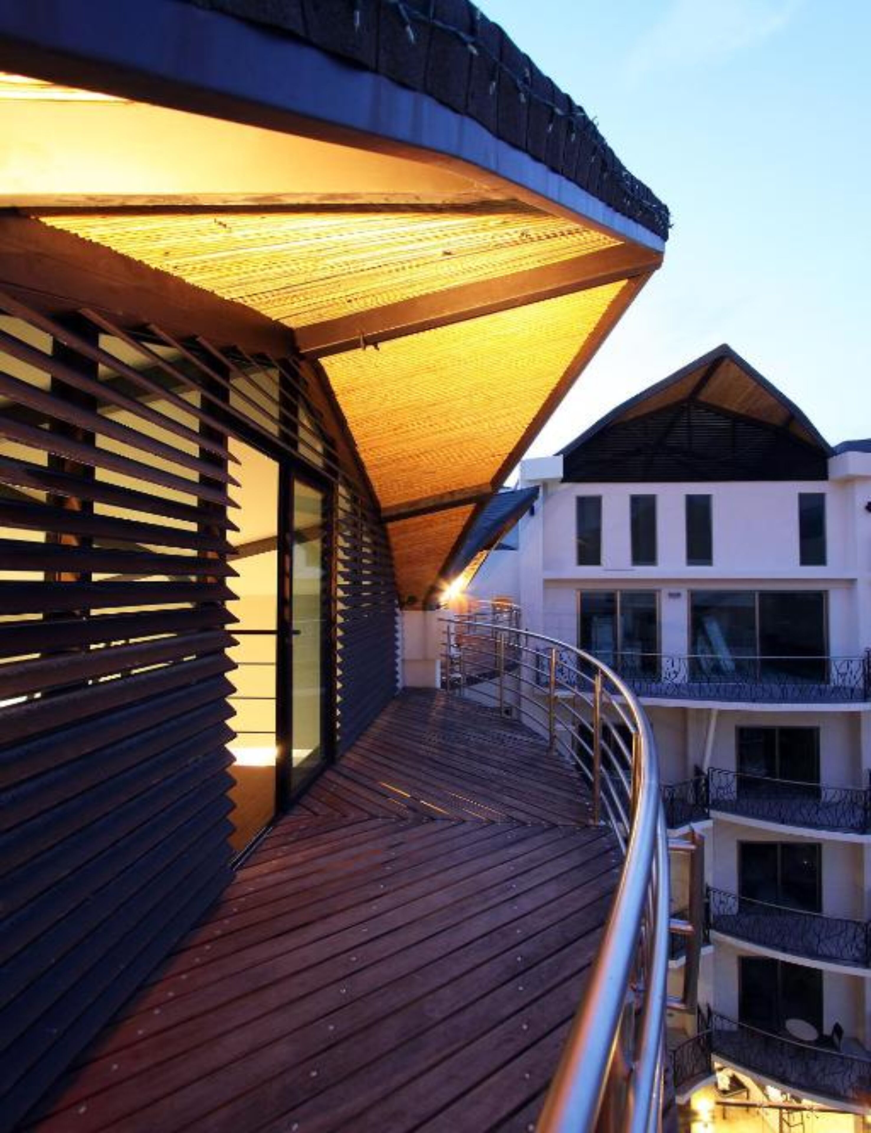 1br duplex loft w/kitchen, living room, loft, 3 balconies | view from room