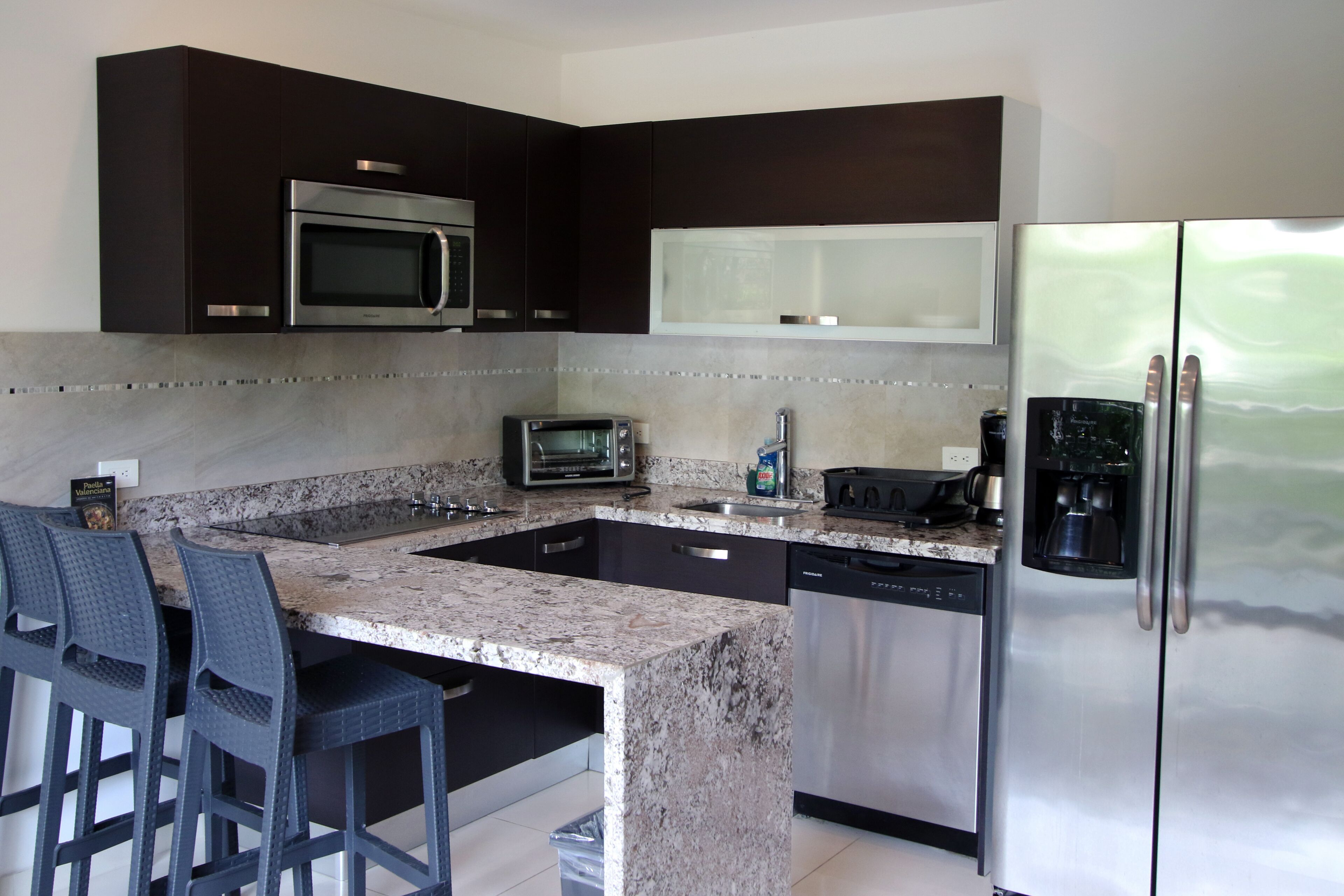 coffee/tea maker, high chair, eco-friendly cleaning products