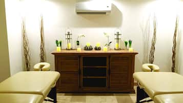 Espace de soins pour les couples, massages