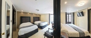 In-room safe, iron/ironing board, free WiFi, bed sheets - Hotel San Diego (Guanajuato)