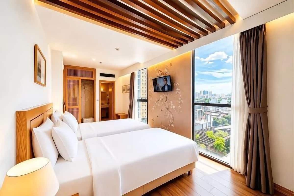 1 habitación, minibar, caja de seguridad en la habitación y escritorio 