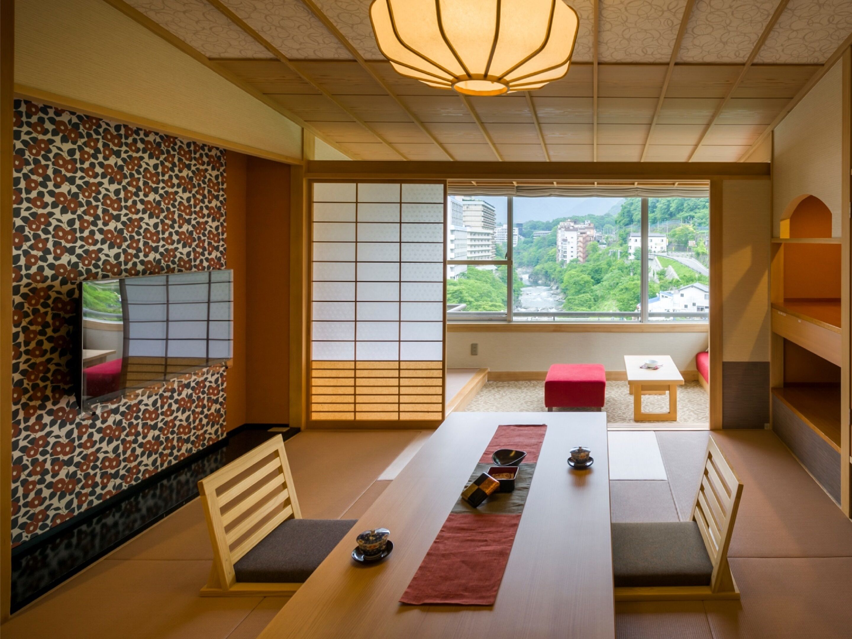 スタンダード和室　（二食付きプラン：しゃぶしゃぶビュッフェディナー） | セーフティボックス (室内)、ベッドシーツ