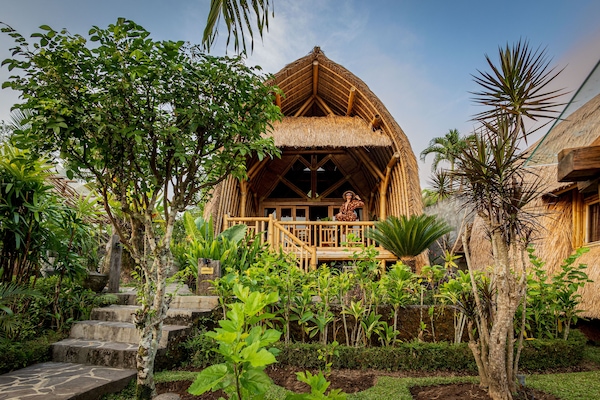 Fassade der Unterkunft