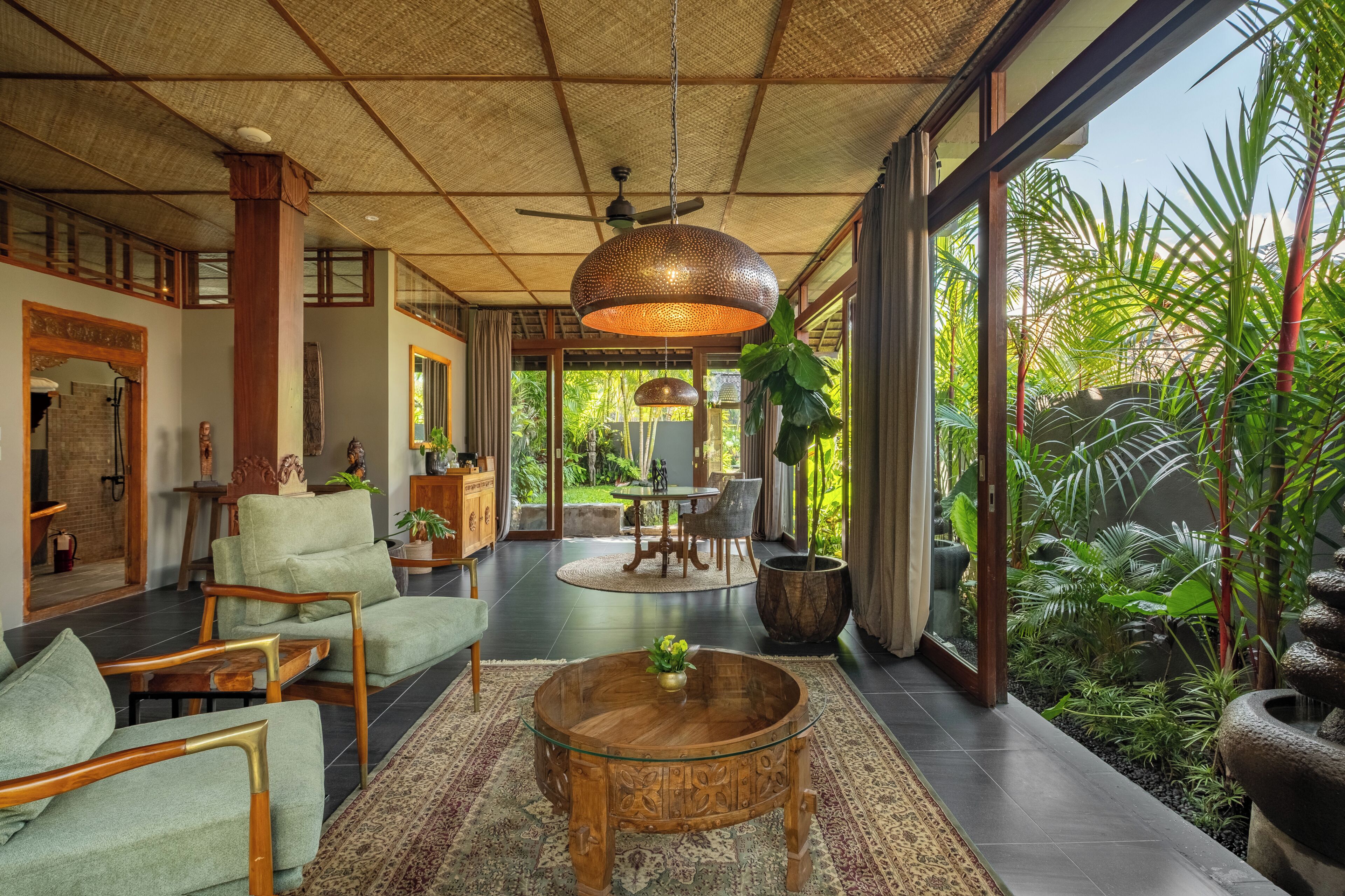 Luxury Villa, 1 Bedroom, Private Pool, Courtyard View | Premium bedding, pillowtop beds, minibar, in-room safe