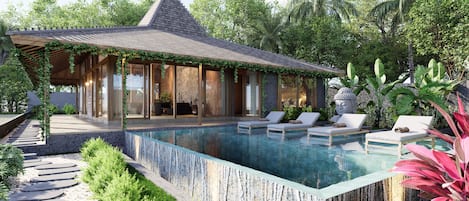 Luxury Villa, 2 Bedrooms | View from room