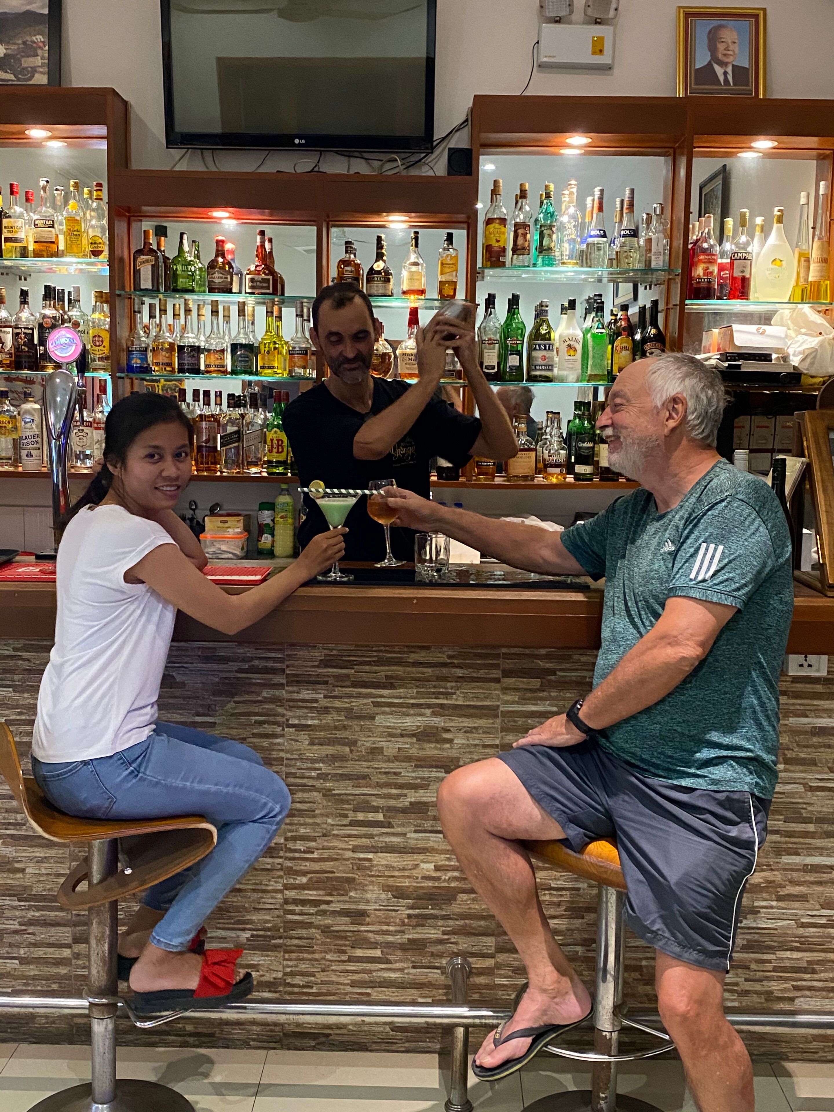 breakfast, lunch served; local and international cuisine, pool views