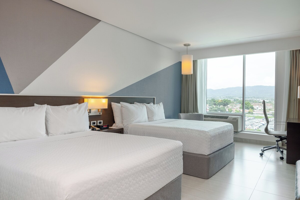 In-room safe, desk, blackout curtains, soundproofing