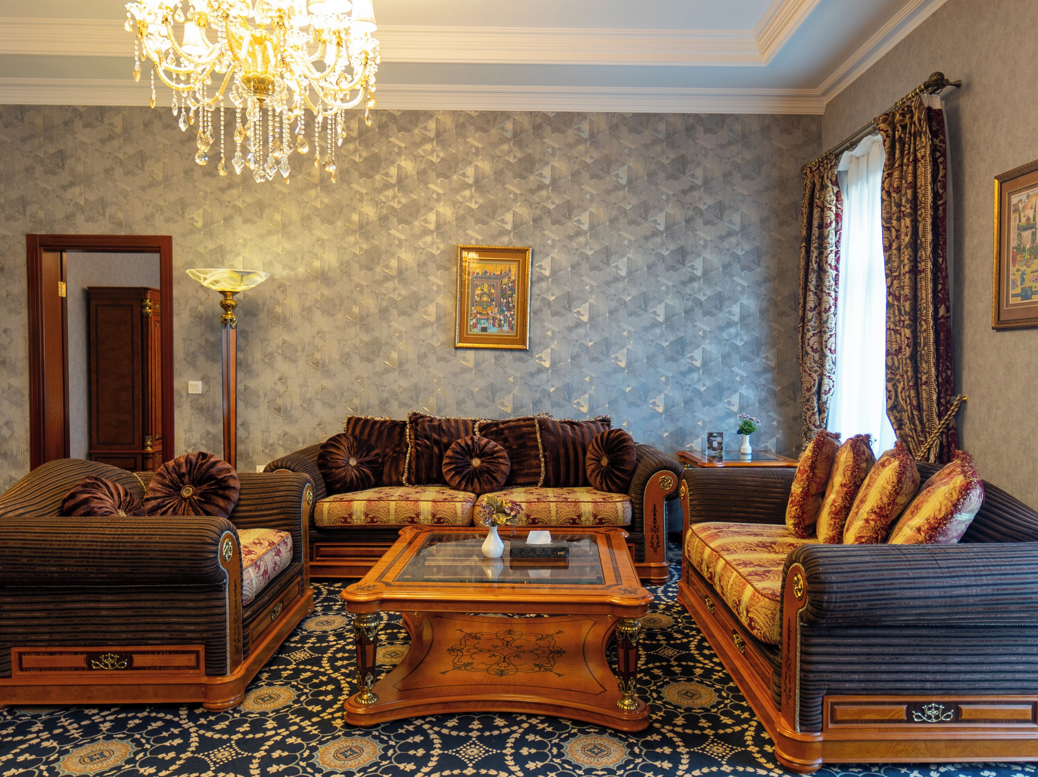 presidential suite | living area | 40-inch tv with digital channels