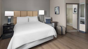 Desk, blackout curtains, iron/ironing board, rollaway beds