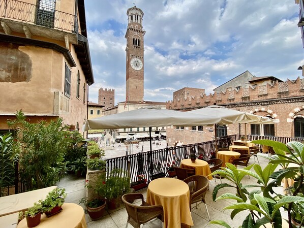 Terrasse sur le toit
