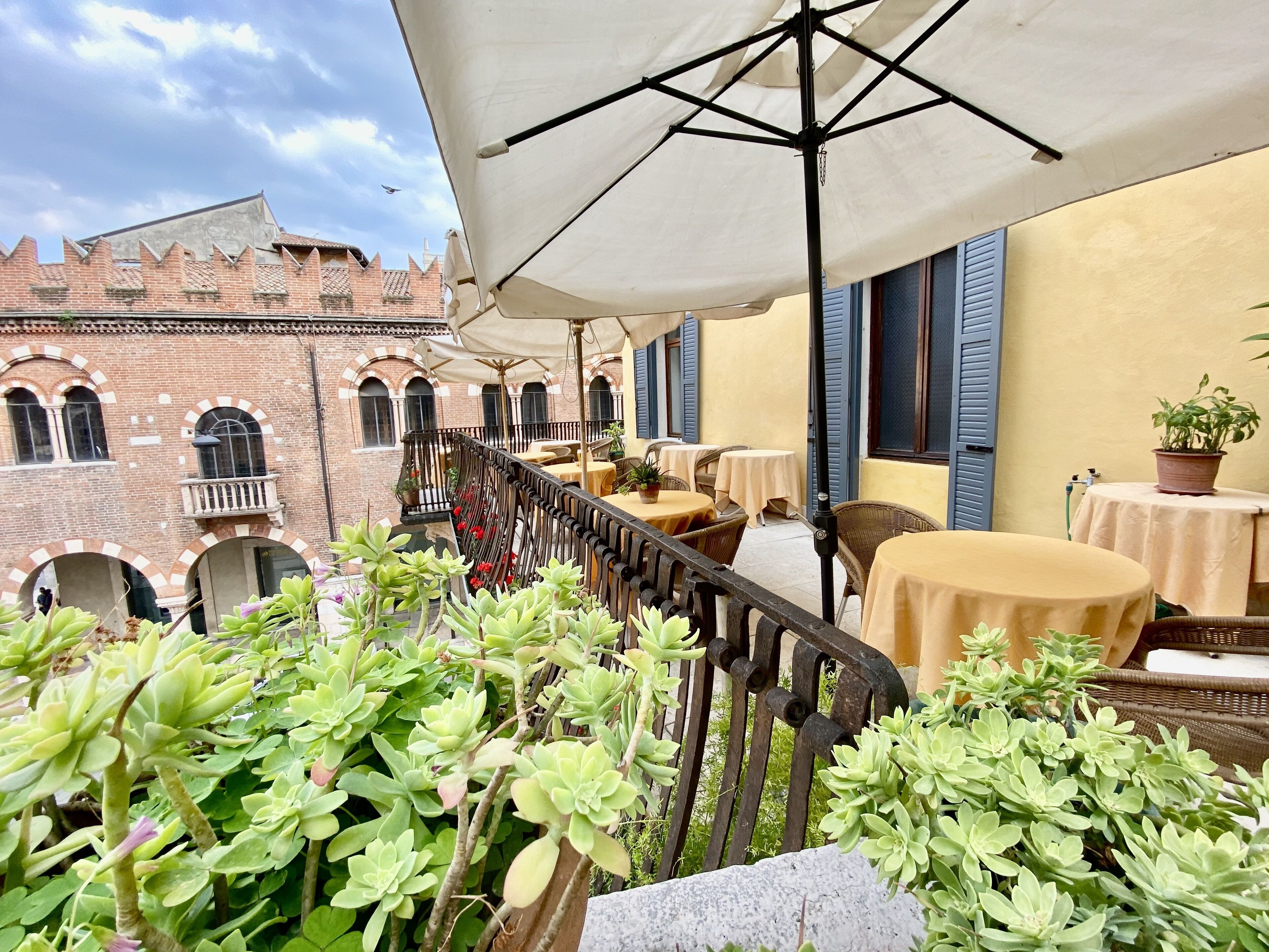 Terrasse sur le toit