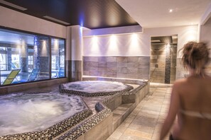 Bain à remous intérieur