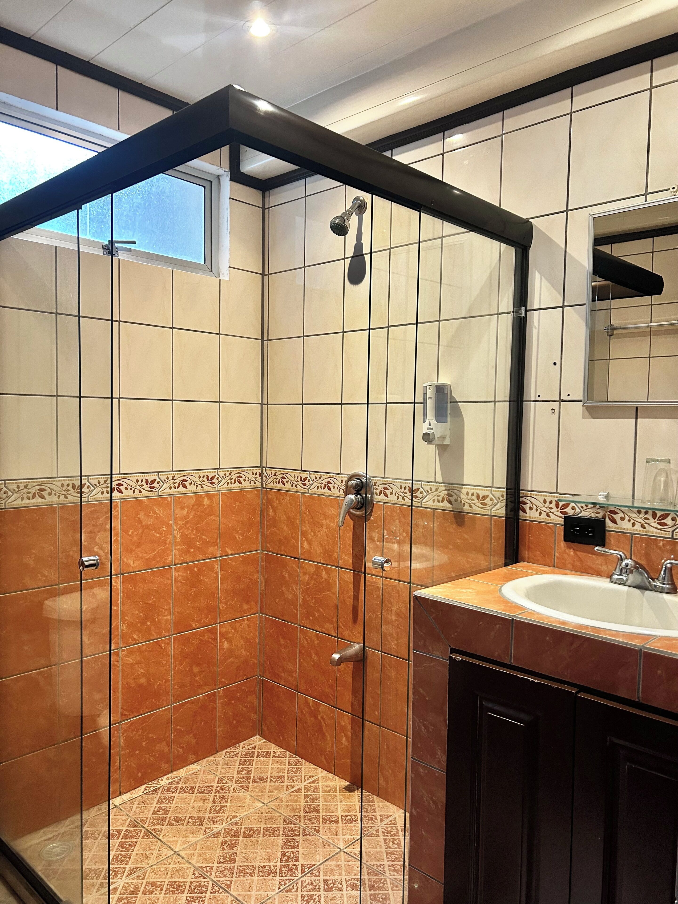 standard room, garden area | bathroom | free toiletries, hair dryer, towels, soap