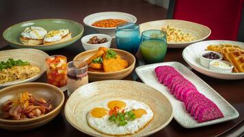 TĂ€gliches FrĂŒhstĂŒcksbuffet (45 FJD pro Person)