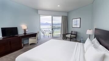 1 chambre, literie de qualité, couette en duvet