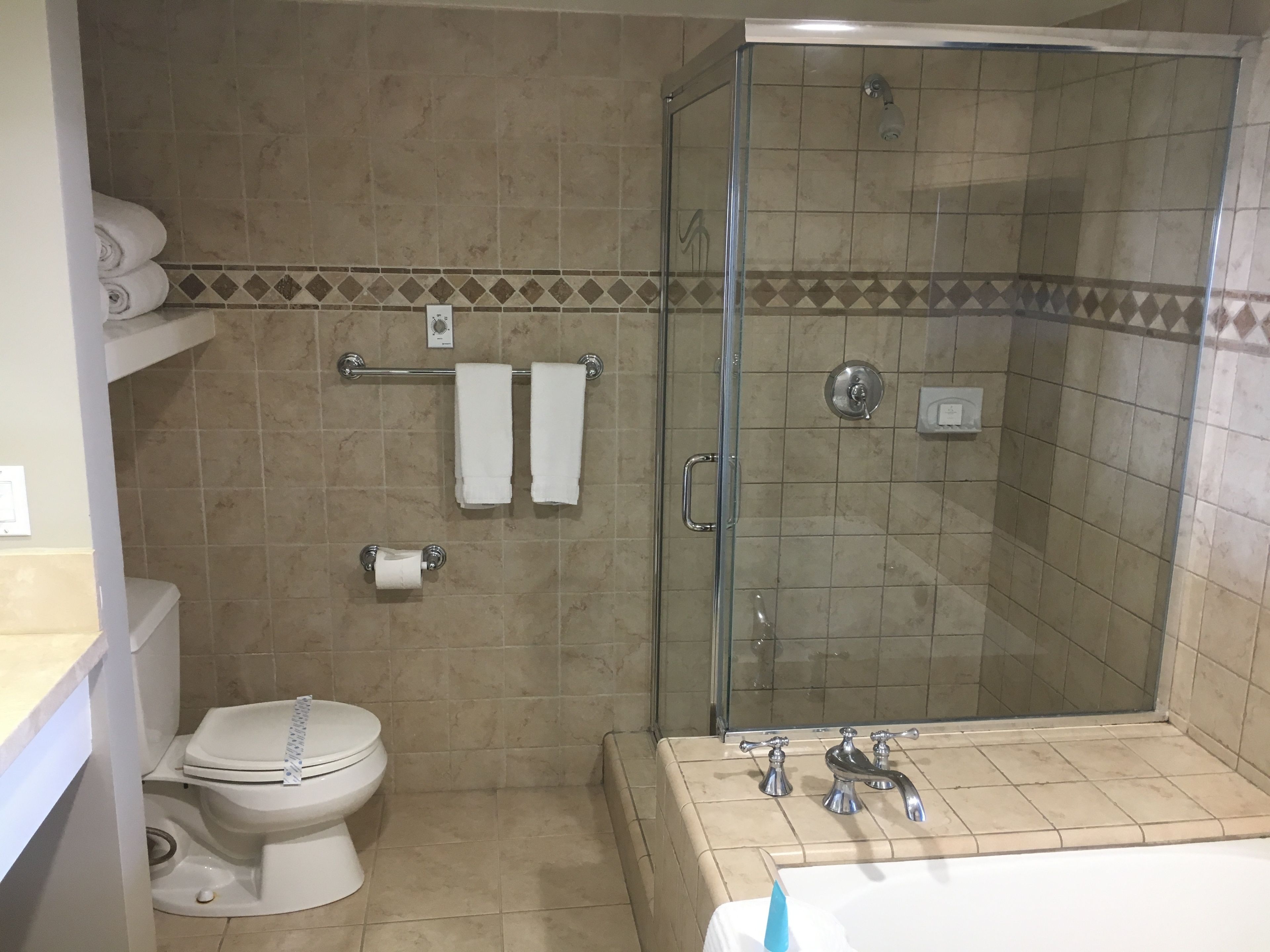 suite (large mini suite) | bathroom | free toiletries, hair dryer, towels
