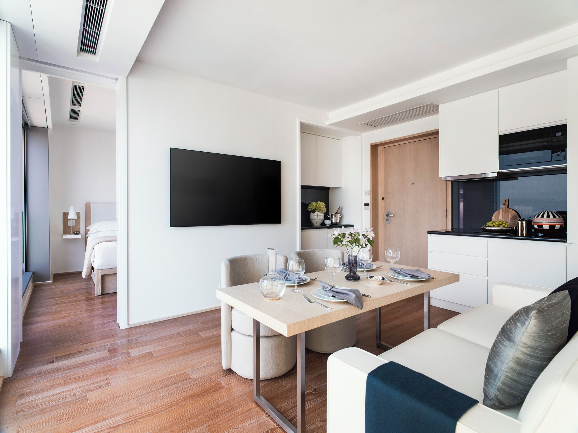 Two-Bedroom Suite | Living area | LED TV