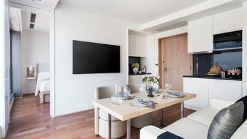 Two-Bedroom Suite | Living area | LED TV