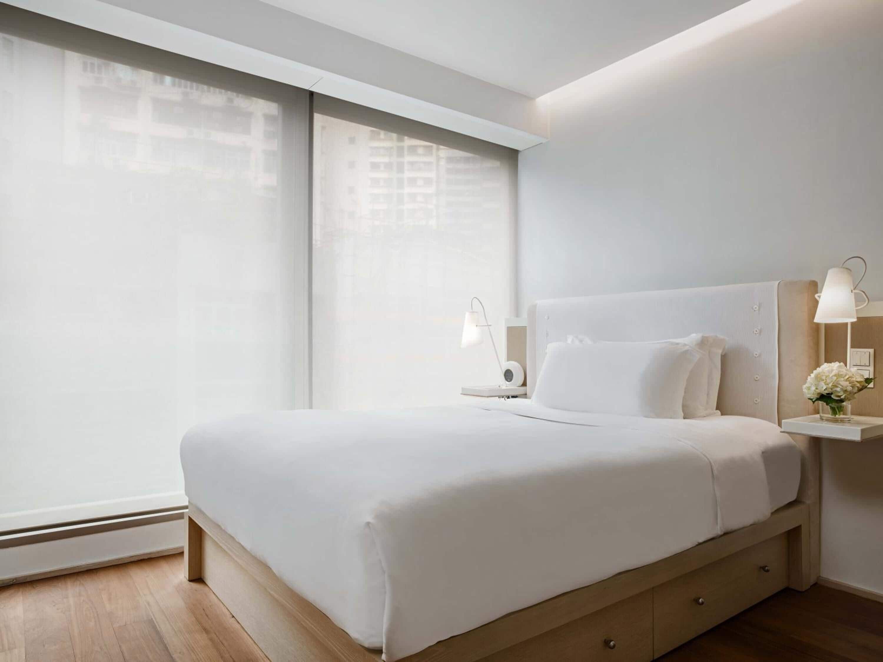 Full Floor Suite | Frette Italian sheets, premium bedding, down comforters, in-room safe