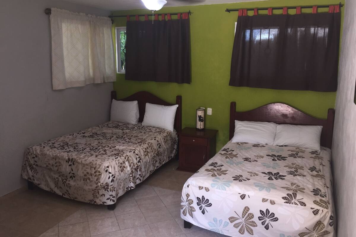 Standard Room, 2 Double Beds, Ground Floor | In-room safe, desk, WiFi (free)