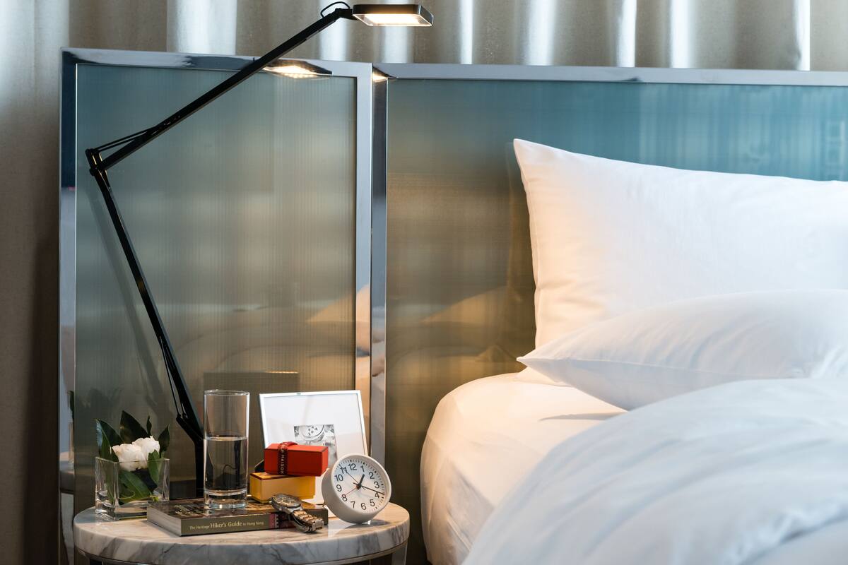 premier suite | frette italian sheets, premium bedding, down duvets, in-room safe
