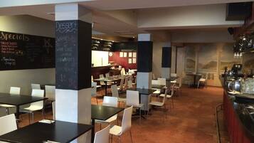 Lunch and dinner served, local cuisine