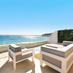 Attico Luxury, 3 camere da letto, vista oceano | Terrazza/patio
