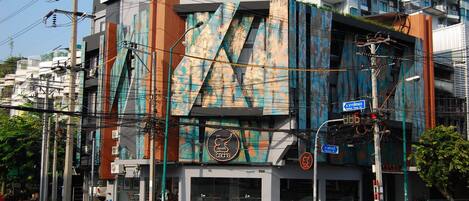 Fachada de la propiedad