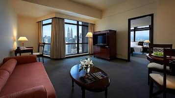 Luxury Suite, 2 Bedrooms | 1 bedroom, in-room safe, desk, iron/ironing board