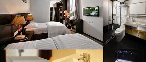 Standard Twin Room | In-room safe, blackout drapes, iron/ironing board, free WiFi