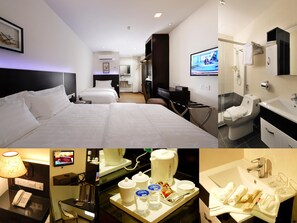 Family Room | In-room safe, blackout drapes, iron/ironing board, free WiFi - ERNES Hotel Bandar Perda (Bukit Mertajam)
