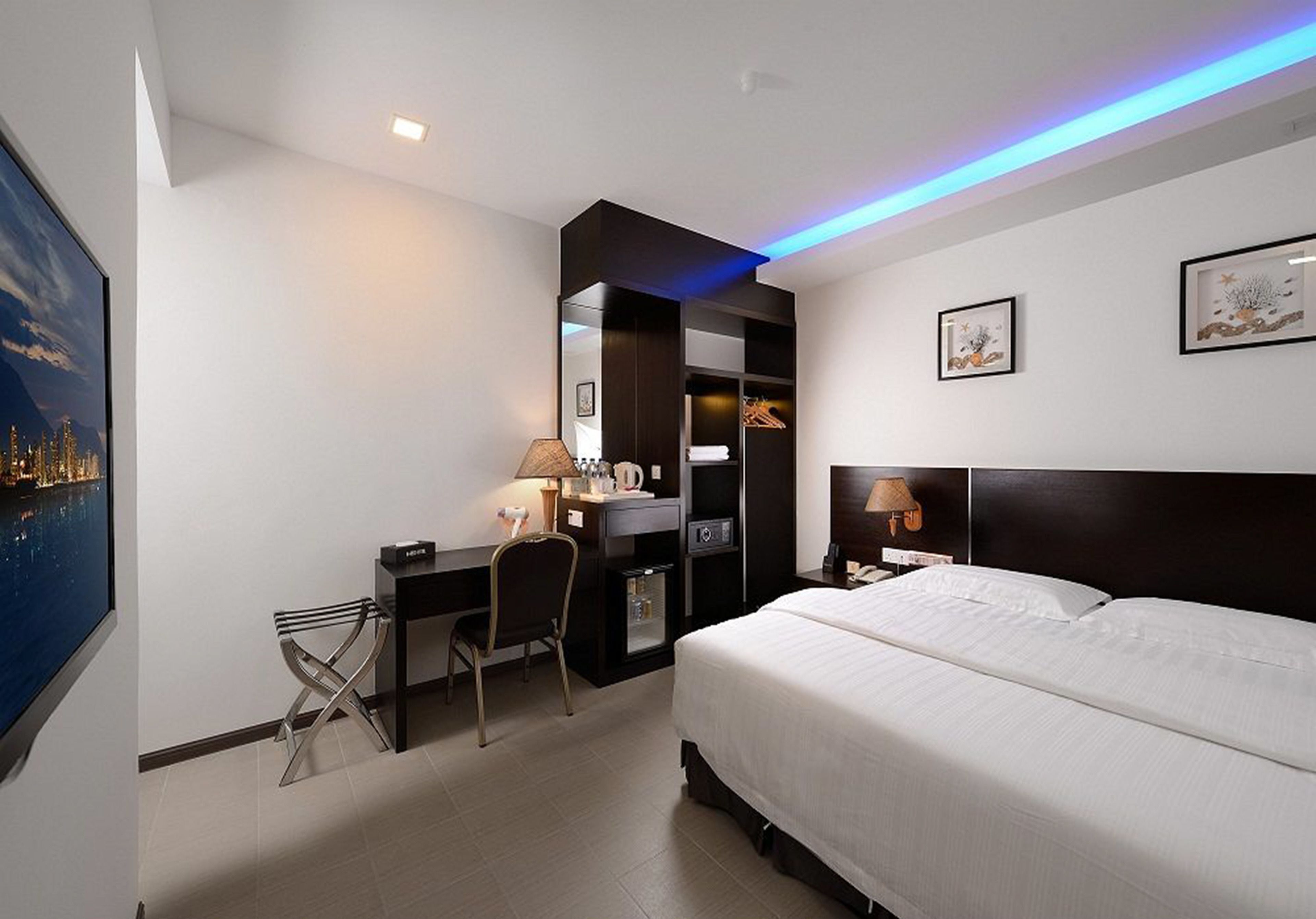 In-room safe, blackout curtains, iron/ironing board, free WiFi