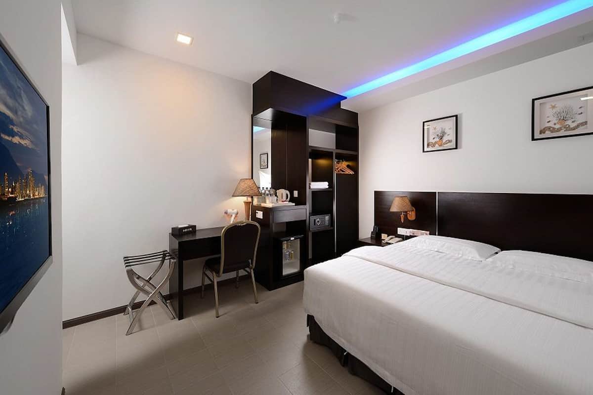 In-room safe, blackout drapes, iron/ironing board, free WiFi