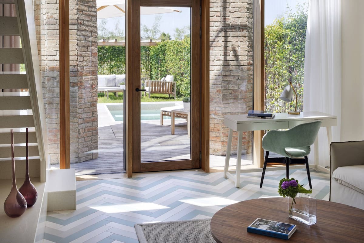 1 habitación y ropa de cama de alta calidad
