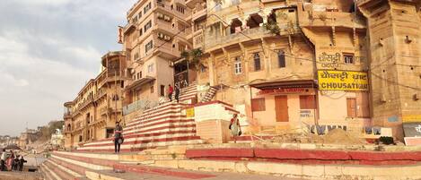 Façade de l’hébergement