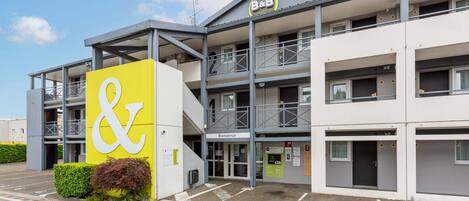 Façade de l’hébergement