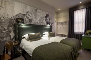 Classic Twin Room | Hypo-allergenic bedding, desk, laptop workspace, iron/ironing board - Judges Court (York)