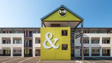 Façade de l’hébergement