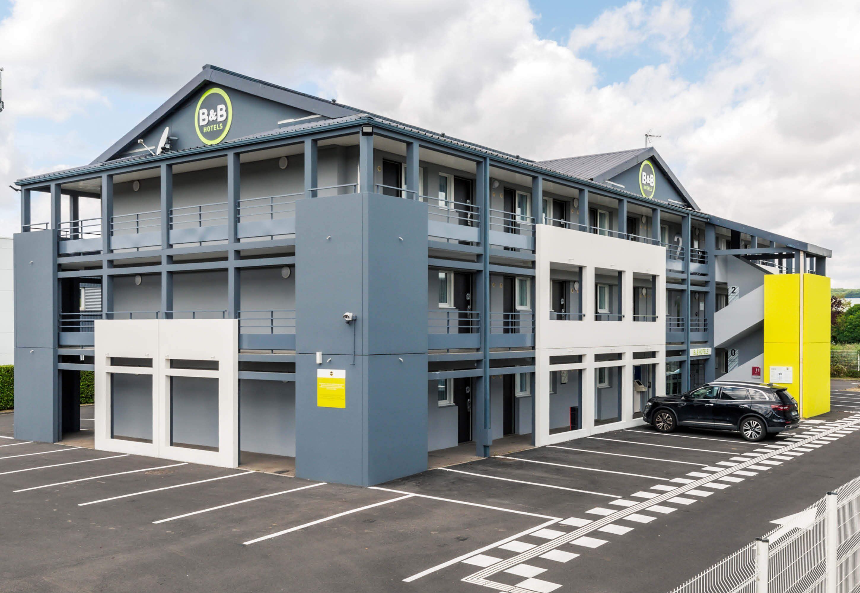 Façade de l’hébergement