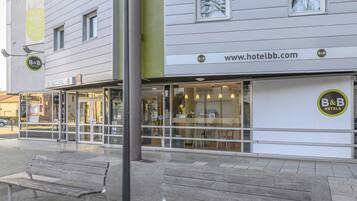 Entrada de la propiedad