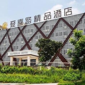 Façana frontal de l'allotjament