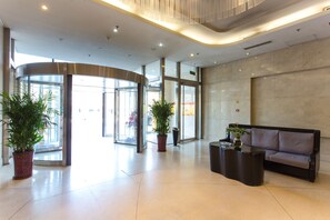 Lobby - Jinjiang Metropolo Hotel Langfang Wanda Plaza (Langfang)