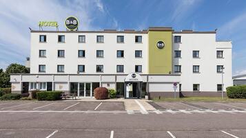 Majoituspaikan julkisivu